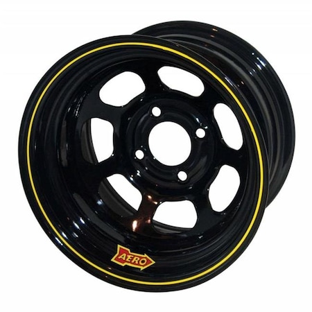 Aero Race Wheels Aero Race Wheels 30-174530 30 Series Roll Formed Wheel - Black - 13 x 7 in. - 3 in. Offset - 4 x 4.50 in. Bolt Circle - 15 lbs ARW30-174530